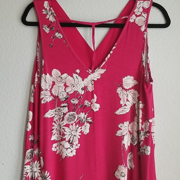 Maurices Ladies Floral Summer Top Sz L - Picture 3 of 5